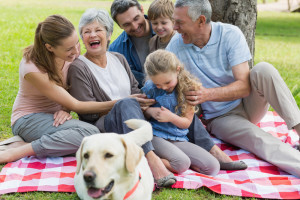 Happy Family Has Healthy Smiles Thanks to Family Dentist